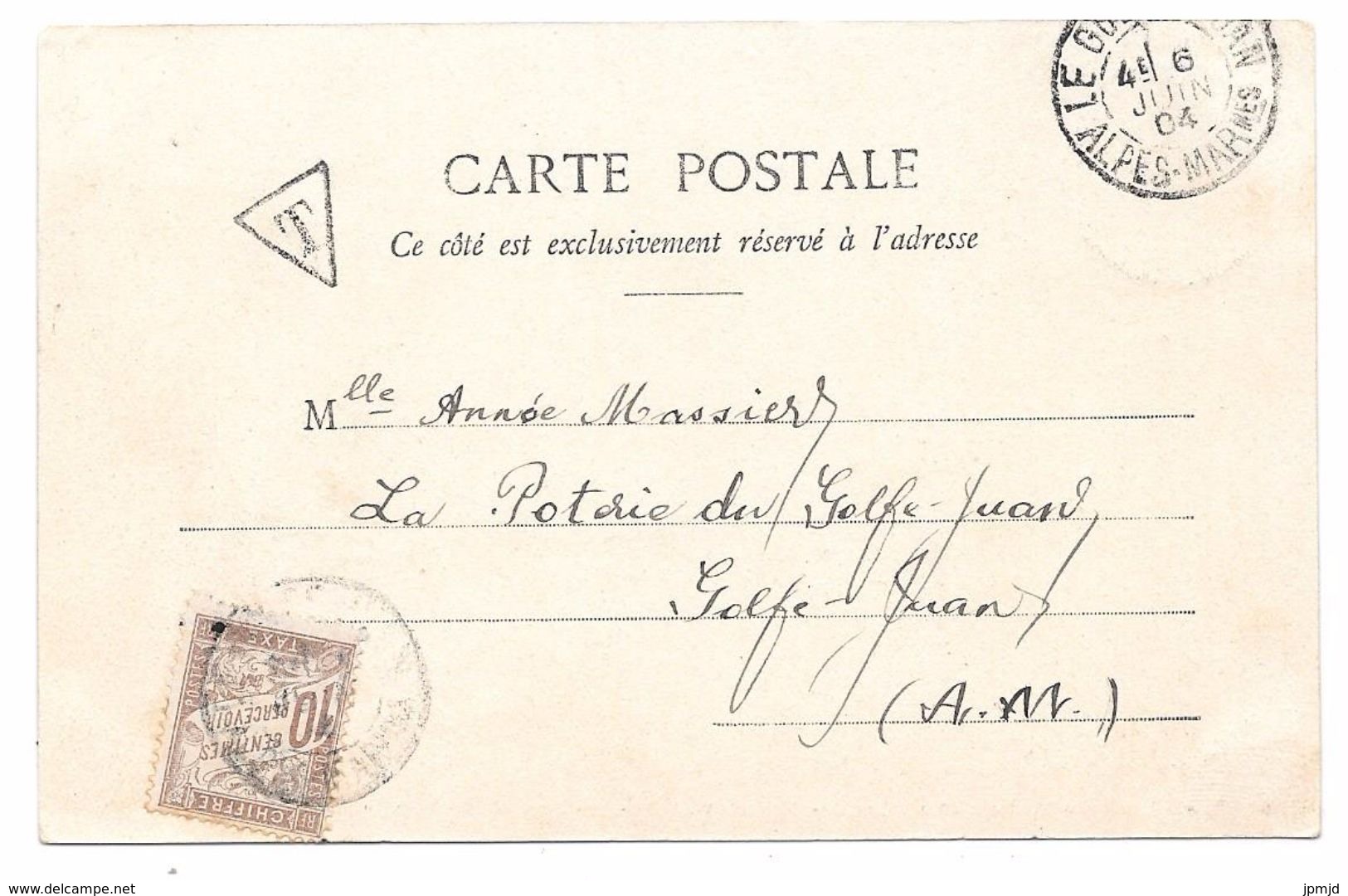 06 - Saint Martin Du Var Et La Vallée De L'Esteron - Ligne Du Sud De La France - Giletta N° 1252 - Cpa "précurseur" 1904 - Autres & Non Classés