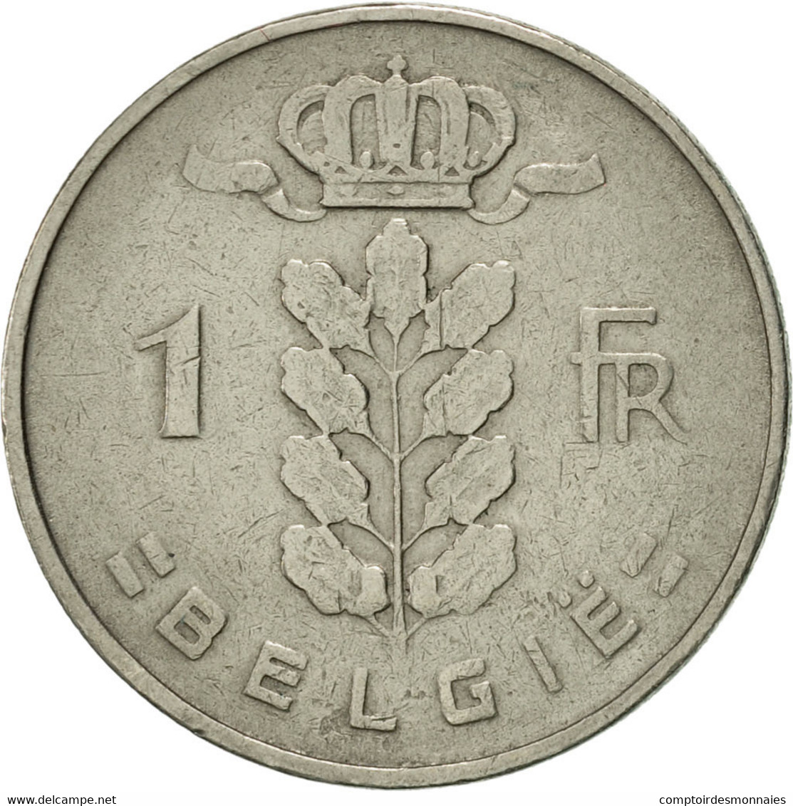 Monnaie, Belgique, Franc, 1950, TTB, Copper-nickel, KM:143.1 - 1 Franc