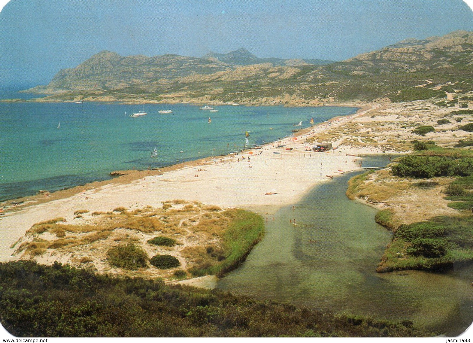 Panorama De La Corse L'Ostriconi.une Plage Sauvage En Bordure Du Désert Des Agriates - Autres & Non Classés