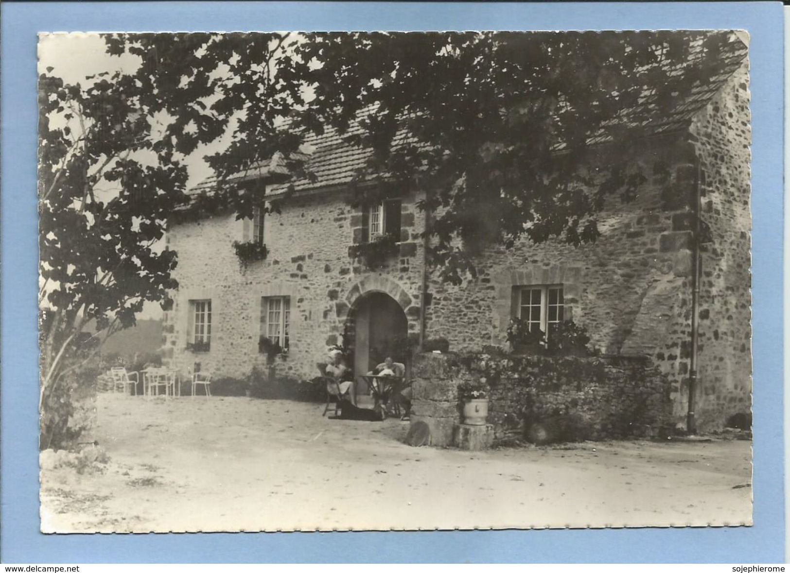 Sarlat-la-Canéda En Périgord (24) Auberge "La Hoirie" Rôtisserie-Camping 2 Scans Carte Animée - Sarlat La Caneda