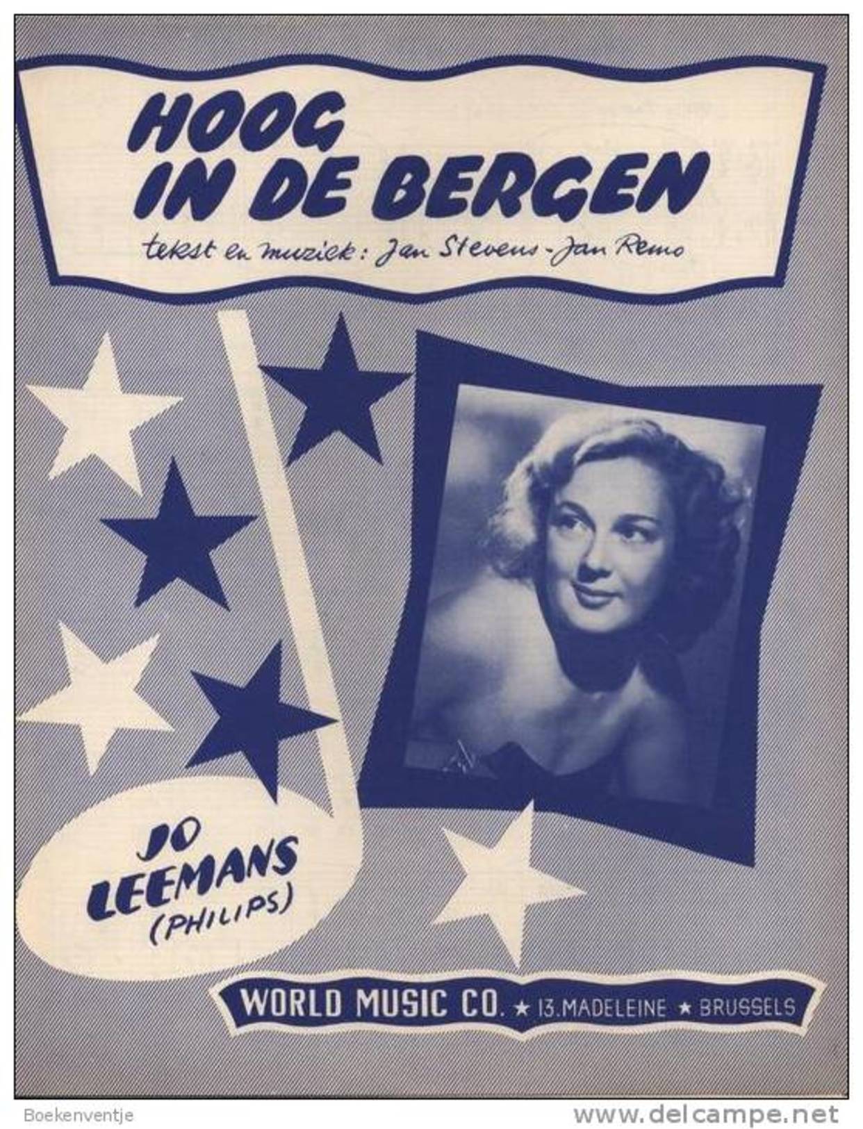 Hoog In De Bergen - Jo Leemans - Gezang