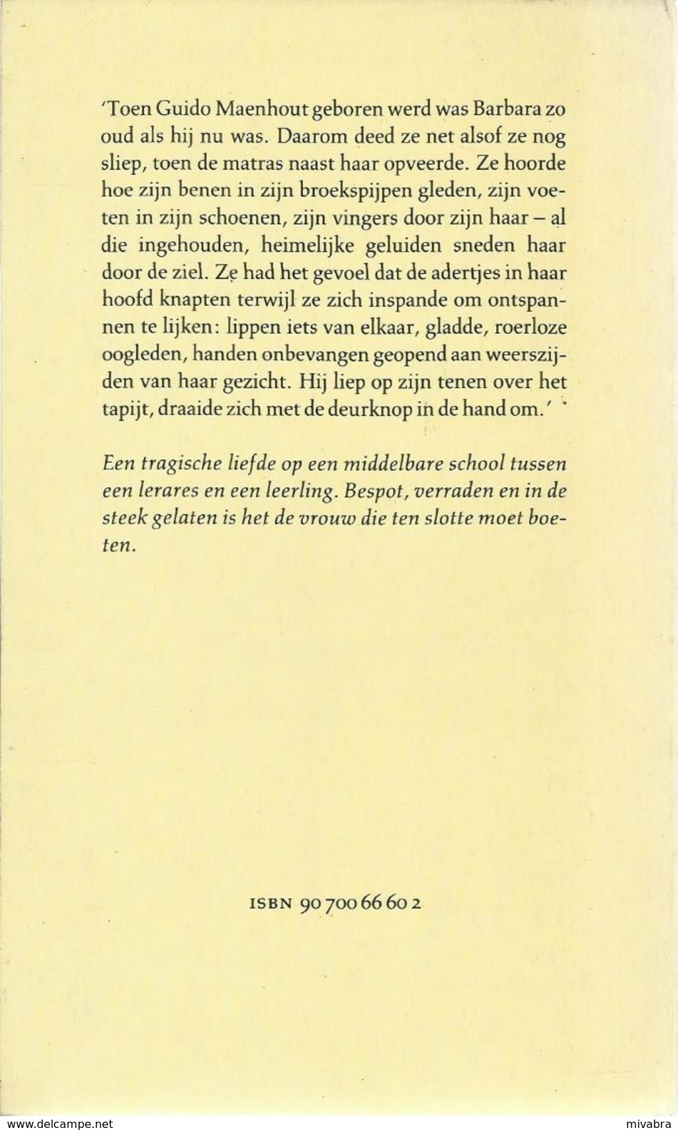 TESSA DE LOO - HET ROOKOFFER - BOEKENWEEKGESCHENK 1987 - CPNB - Littérature