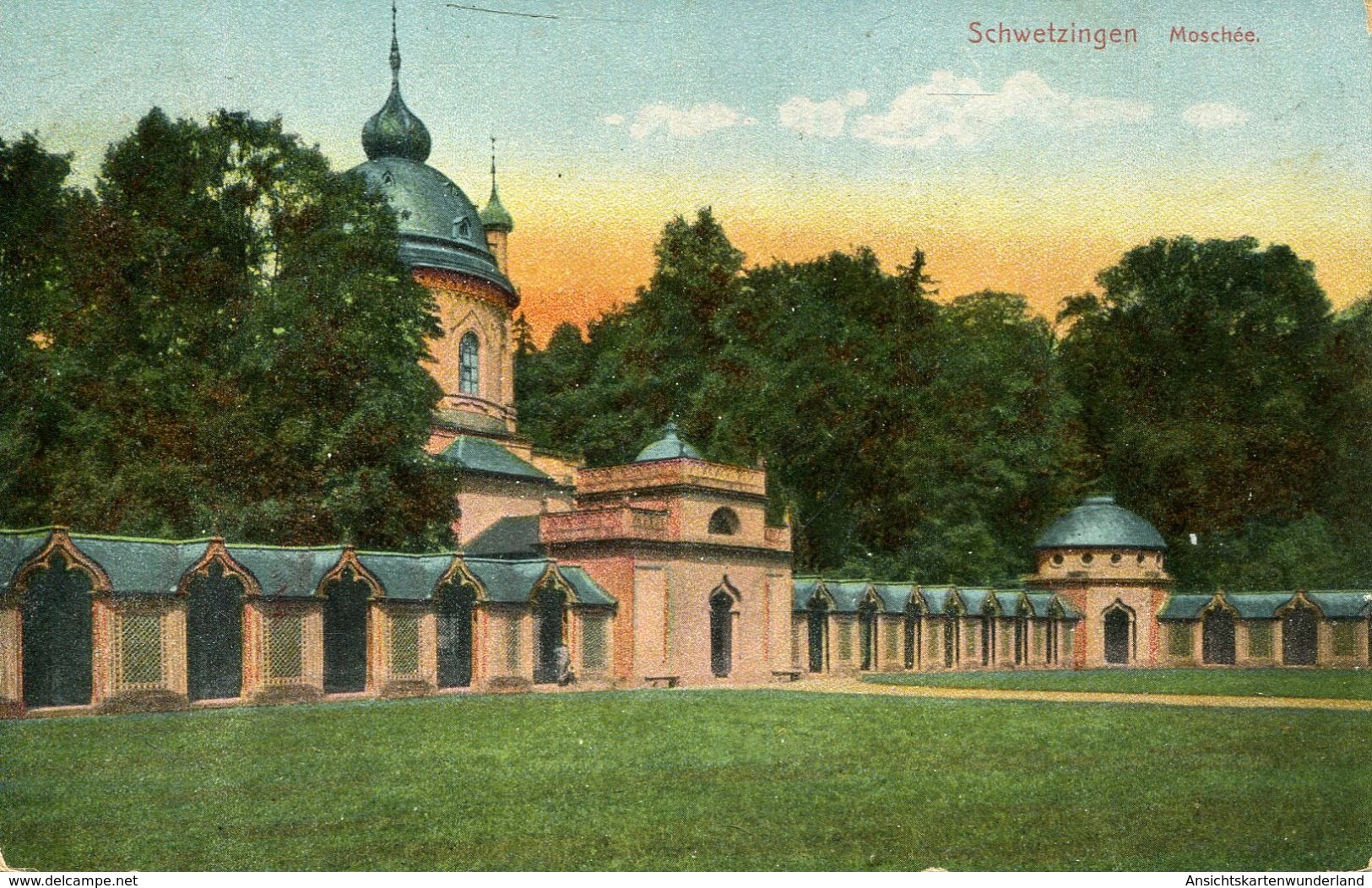 Schwetzingen - Moschee 1909 (001242) - Schwetzingen