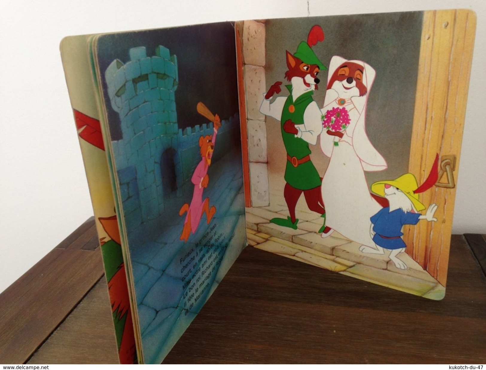 Disney Petit Livret Robin Des Bois (1984) - Disney