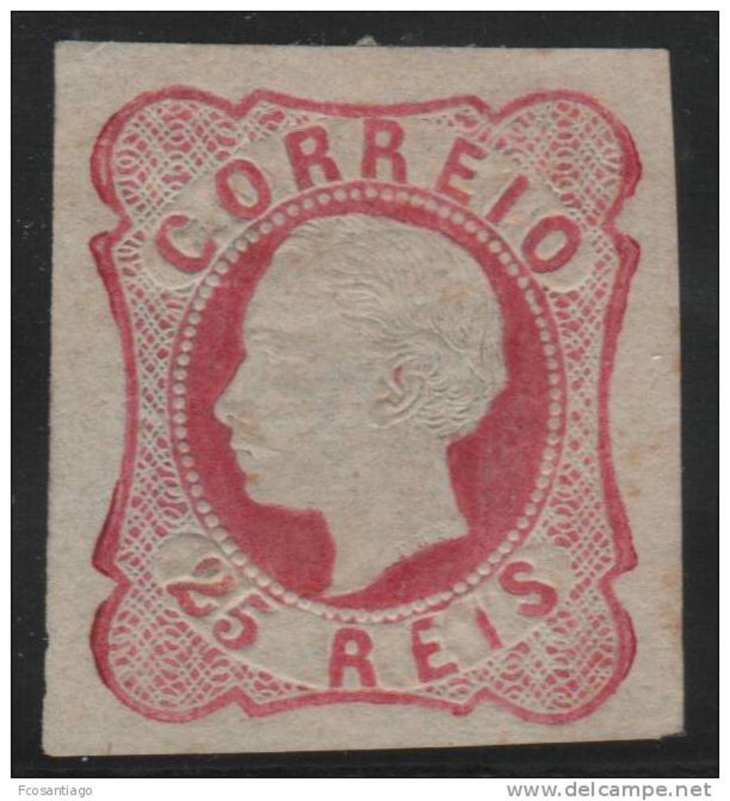 PORTUGAL 1862/64 - Yvert #15 - MLH * - Neufs