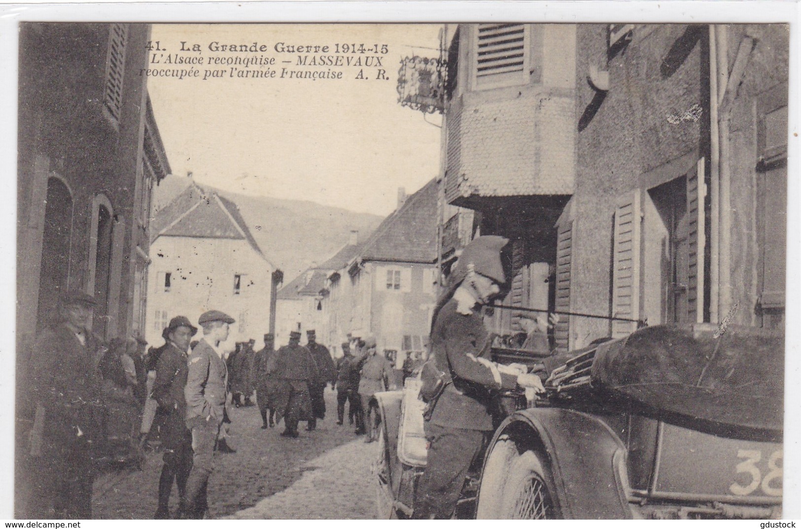 Haut-Rhin - La Grande Guerre 1914-15 - L'Alsace Reconquise - Masevaux - Réoccupée Par L'Armée Française - Masevaux