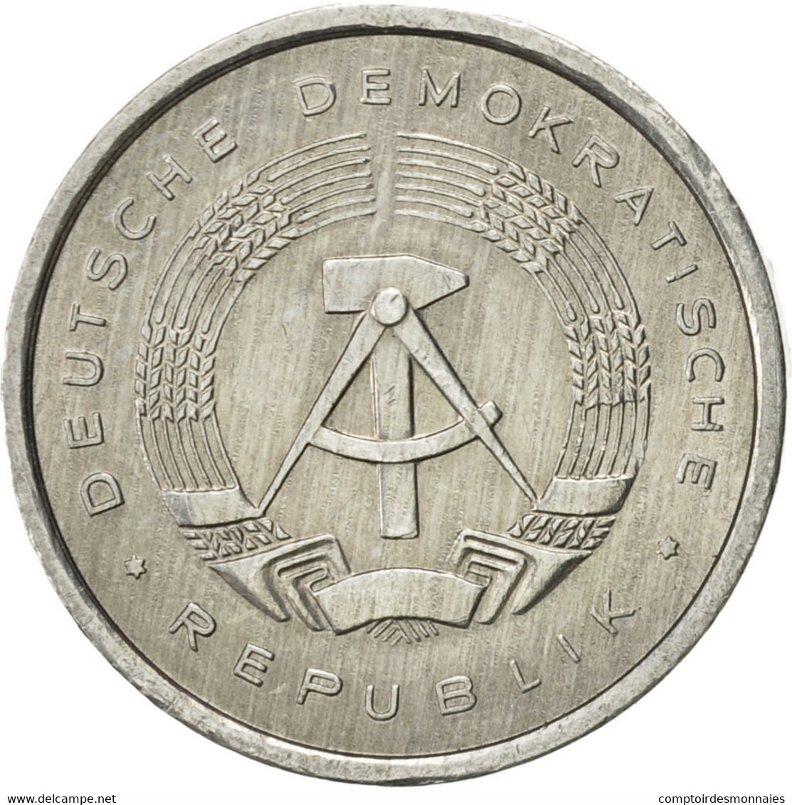 Monnaie, GERMAN-DEMOCRATIC REPUBLIC, 5 Pfennig, 1979, Berlin, SUP, Aluminium - 5 Pfennig