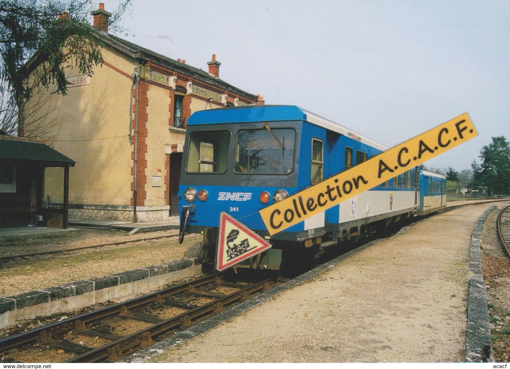 Autorail X 241 Socofer Du Blanc-Argent, à Pruniers-en-Sologne (41) - - Autres & Non Classés