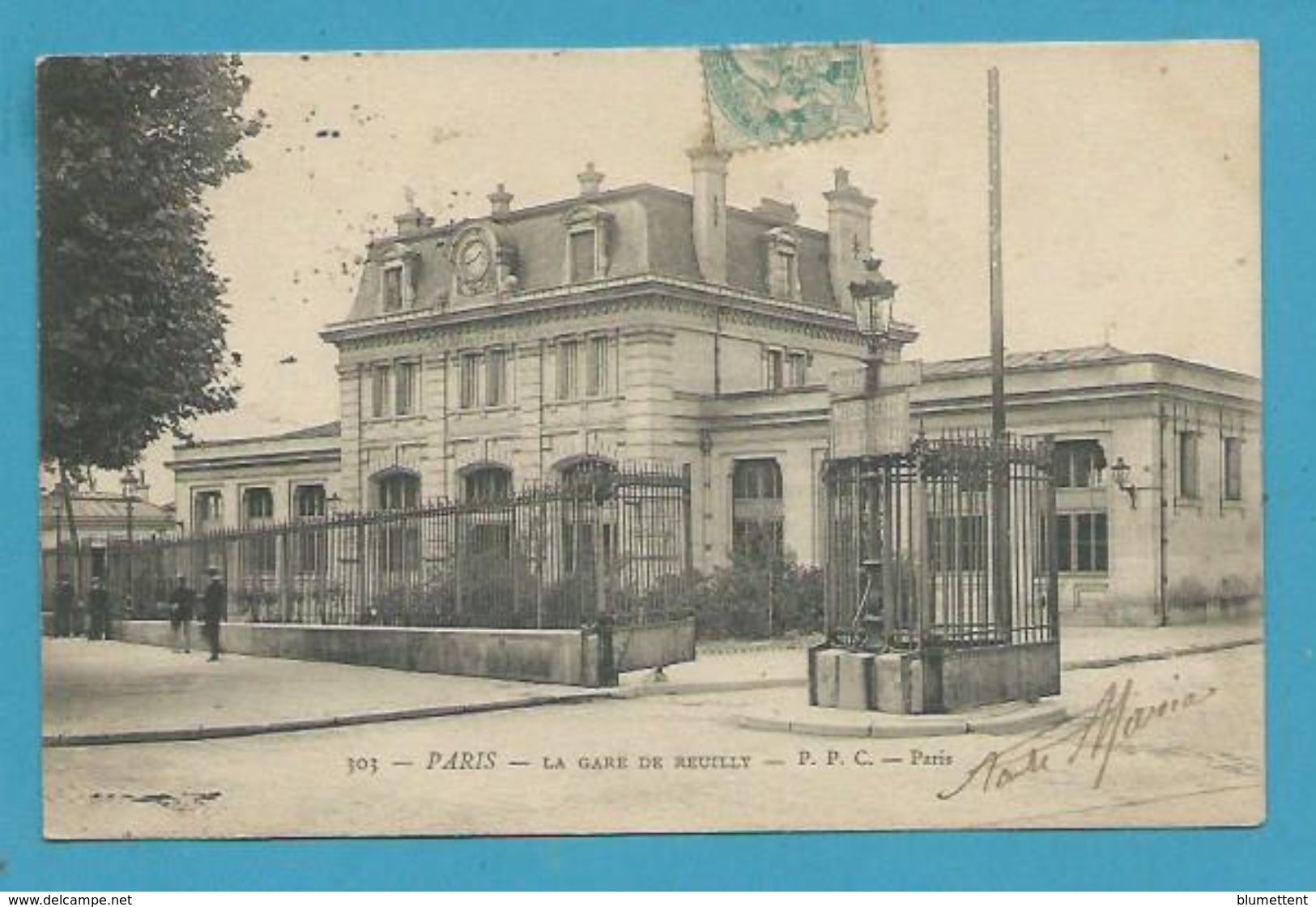 CPA 303 - Gare De Reuilly PARIS - Metro, Stations