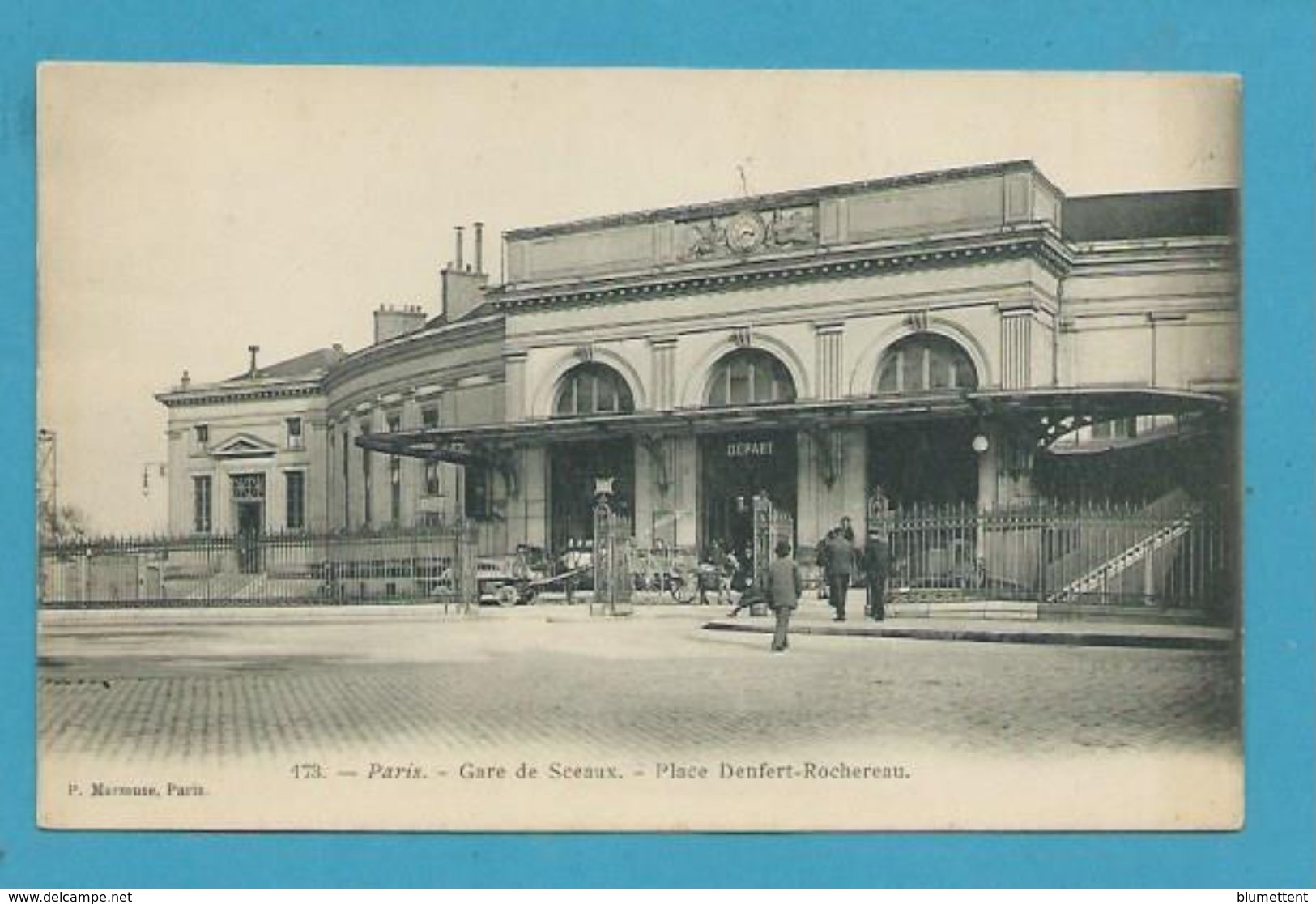 CPA 173 - Gare De Sceaux - Place Denfert Rochereau  PARIS - Metro, Stations
