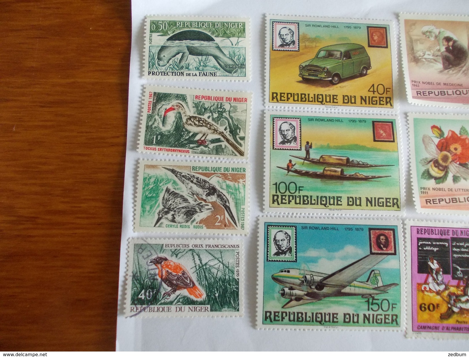 TIMBRE Niger Valeur 4.85 &euro; - Niger (1960-...)