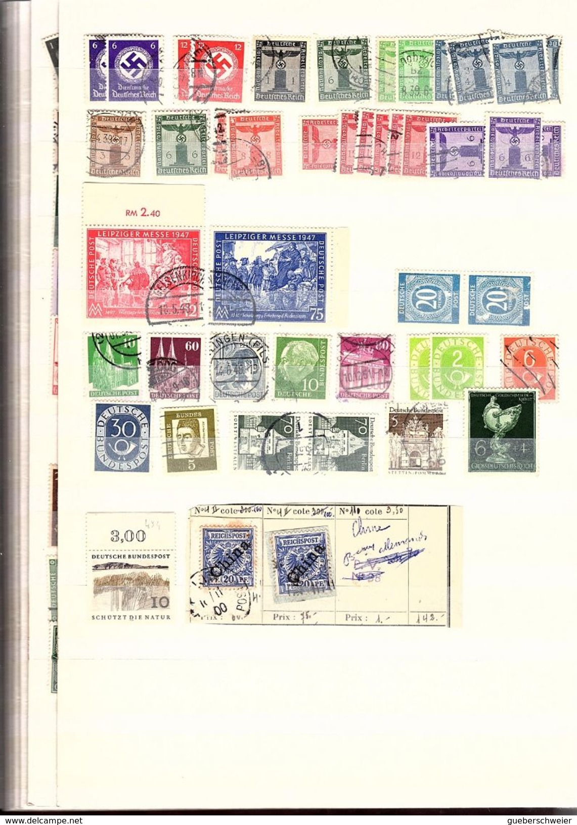 classeur de 64 pages avec des milliers de timbres dont anciennes Colonies françaises, anglaises voir scans avec variétés