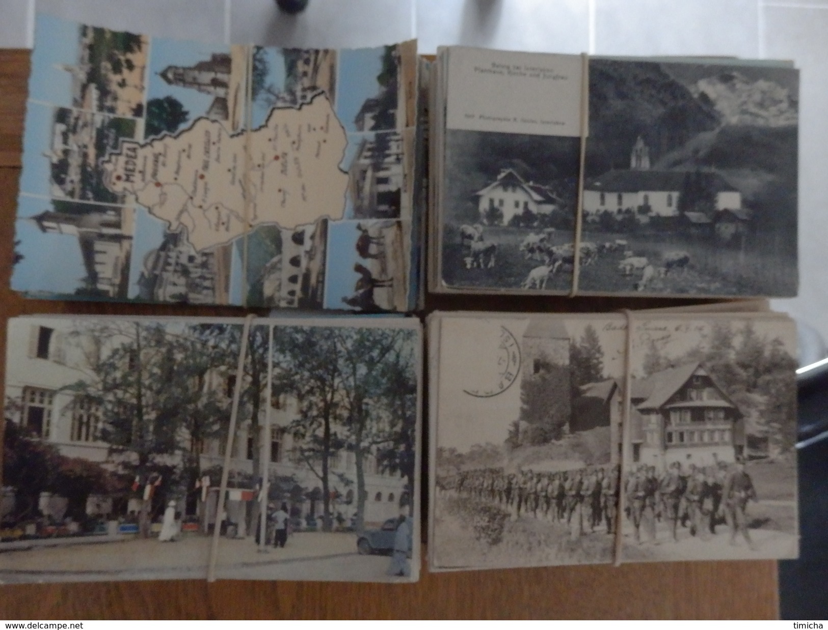 Lot De 672 Cartes Postales Etrangères (182 CPA-76 Des Années 1950 Et 414 De 1960 à Nos Jours) - 500 CP Min.