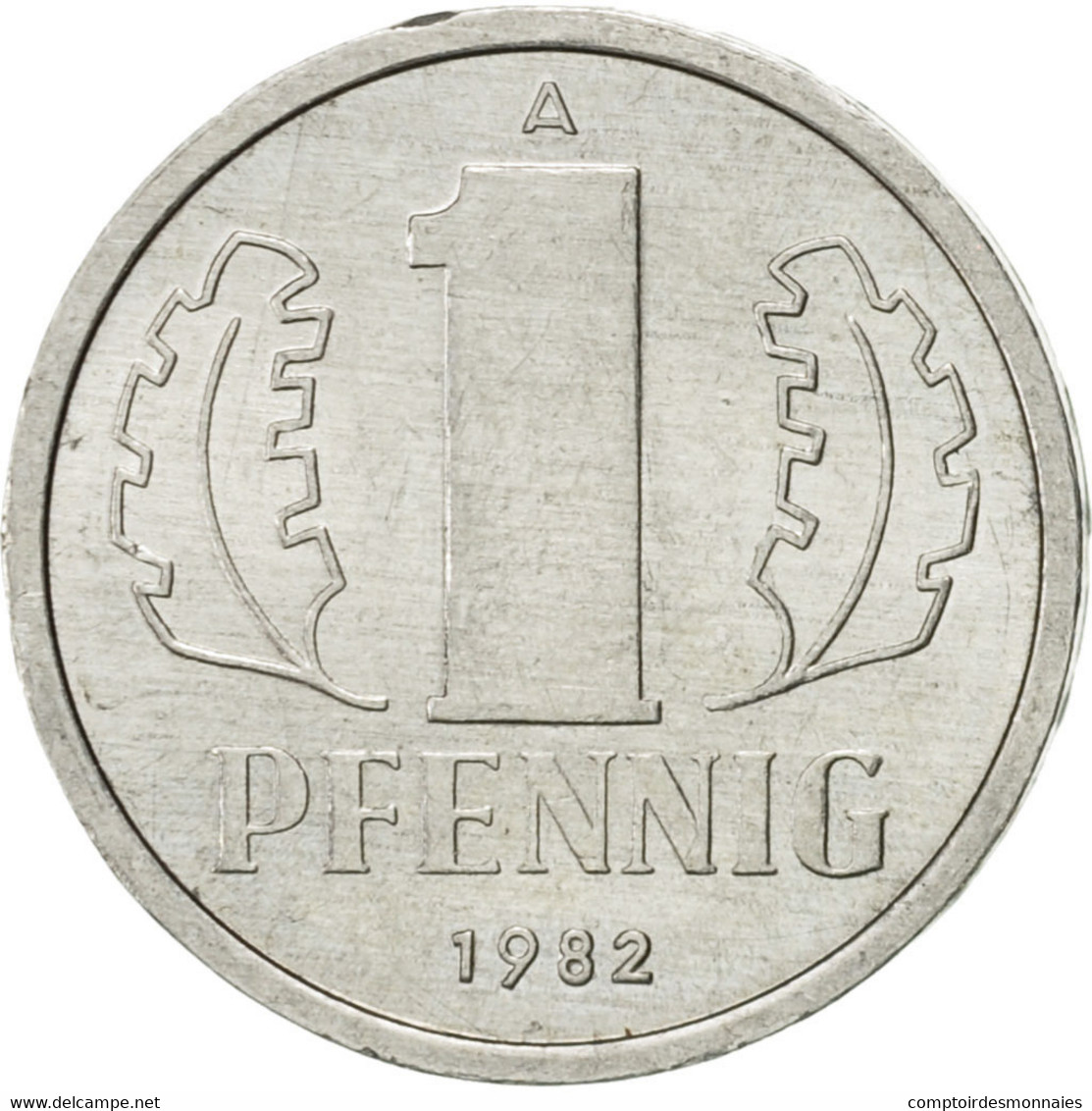 Monnaie, GERMAN-DEMOCRATIC REPUBLIC, Pfennig, 1982, Berlin, SUP, Aluminium - 1 Pfennig