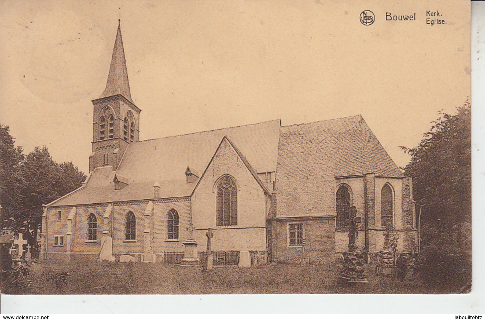 BOUWEL -  Kerk - Eglise  PRIX FIXE - Grobbendonk