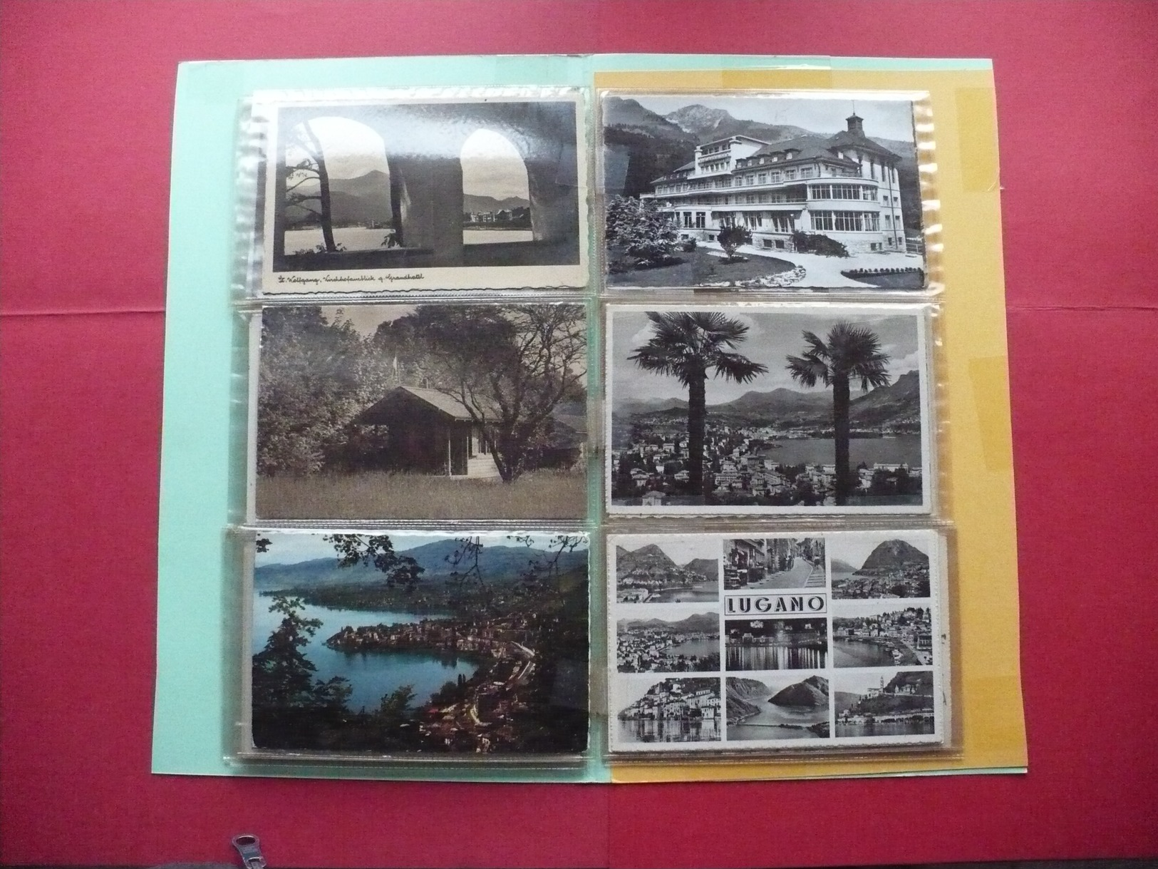 suisse - lot de 48 cartes postales anciennes