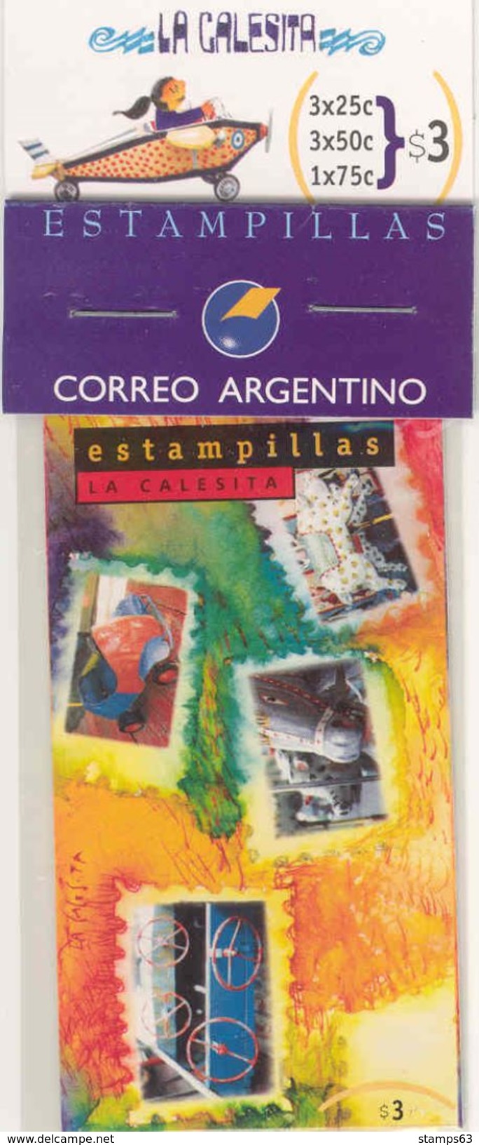 ARGENTINA 1996, Booklet 35, $3 - Libretti