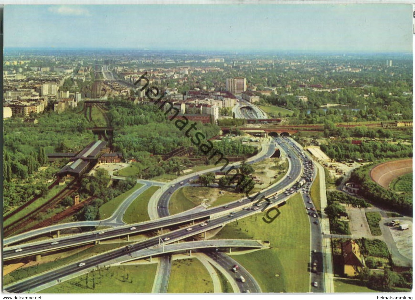 Berlin - Stadtautobahn - Verkehr - Verlag Hans Andres Berlin - Schoeneberg