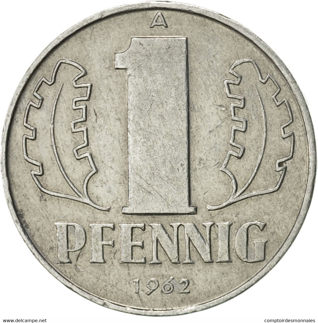 Monnaie, GERMAN-DEMOCRATIC REPUBLIC, Pfennig, 1962, Berlin, SUP, Aluminium - 1 Pfennig