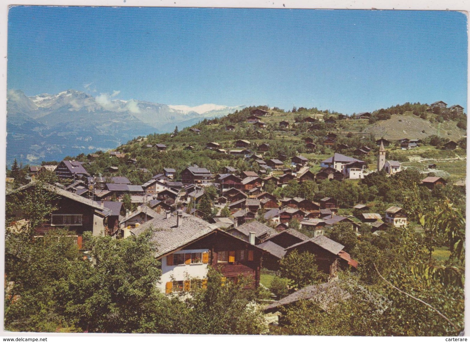 SUISSE,SWITZERLAND,SWISS, HELVETIA,SCHWEIZ,SVIZZERA,CHALAIS,VALAIS,SIERRE,VERCORIN,VILLAGE - Sierre