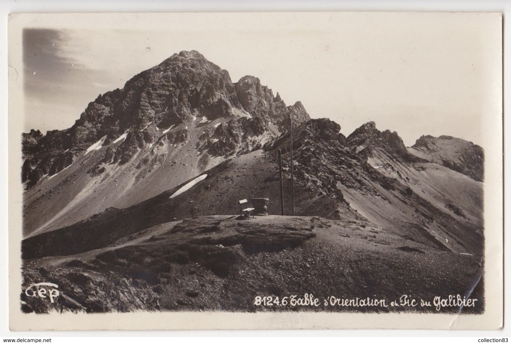 CPM Table D'Orientation Et Pic Du Galibier - Autres & Non Classés