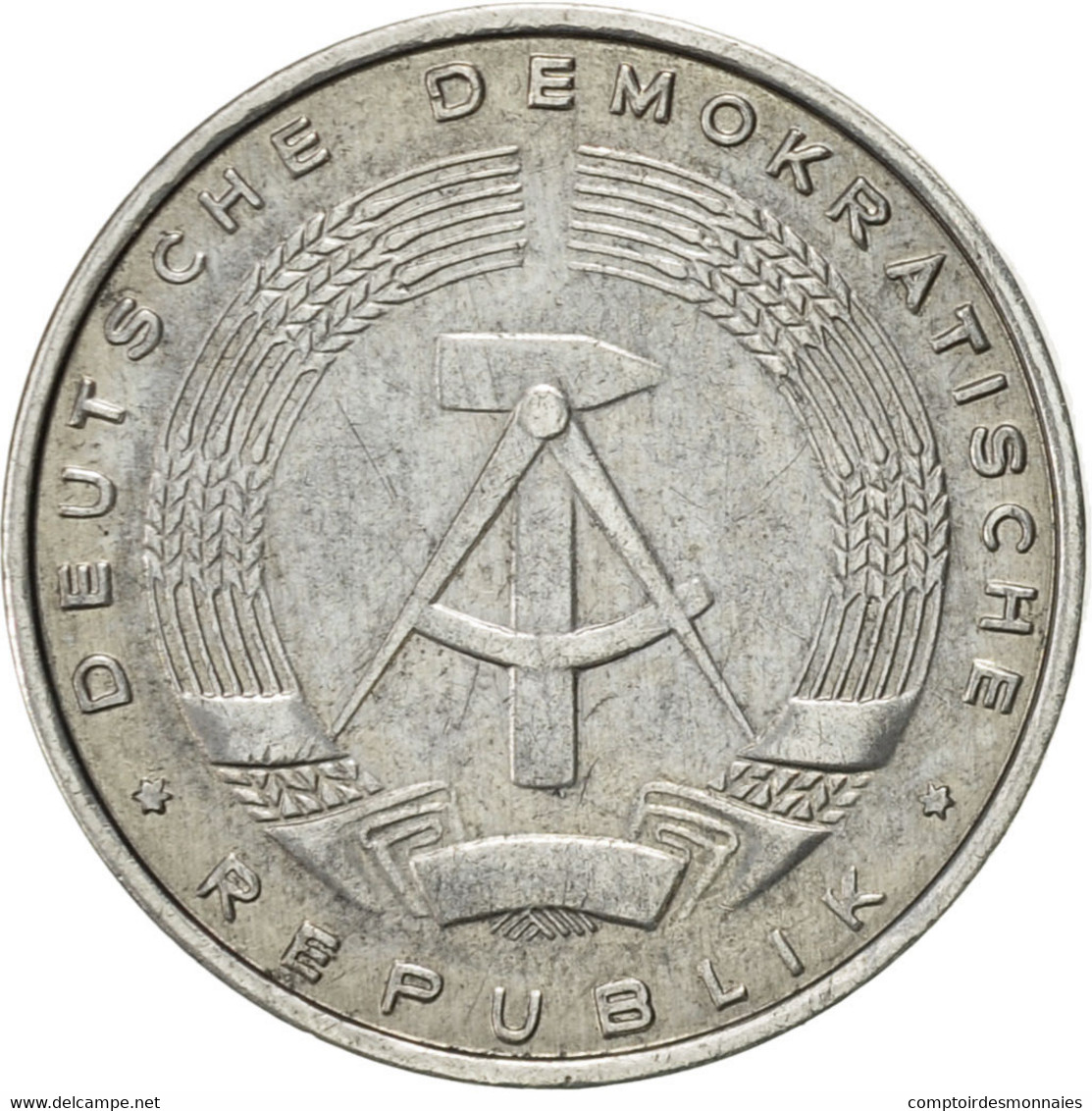 Monnaie, GERMAN-DEMOCRATIC REPUBLIC, 5 Pfennig, 1972, Berlin, SUP, Aluminium - 5 Pfennig