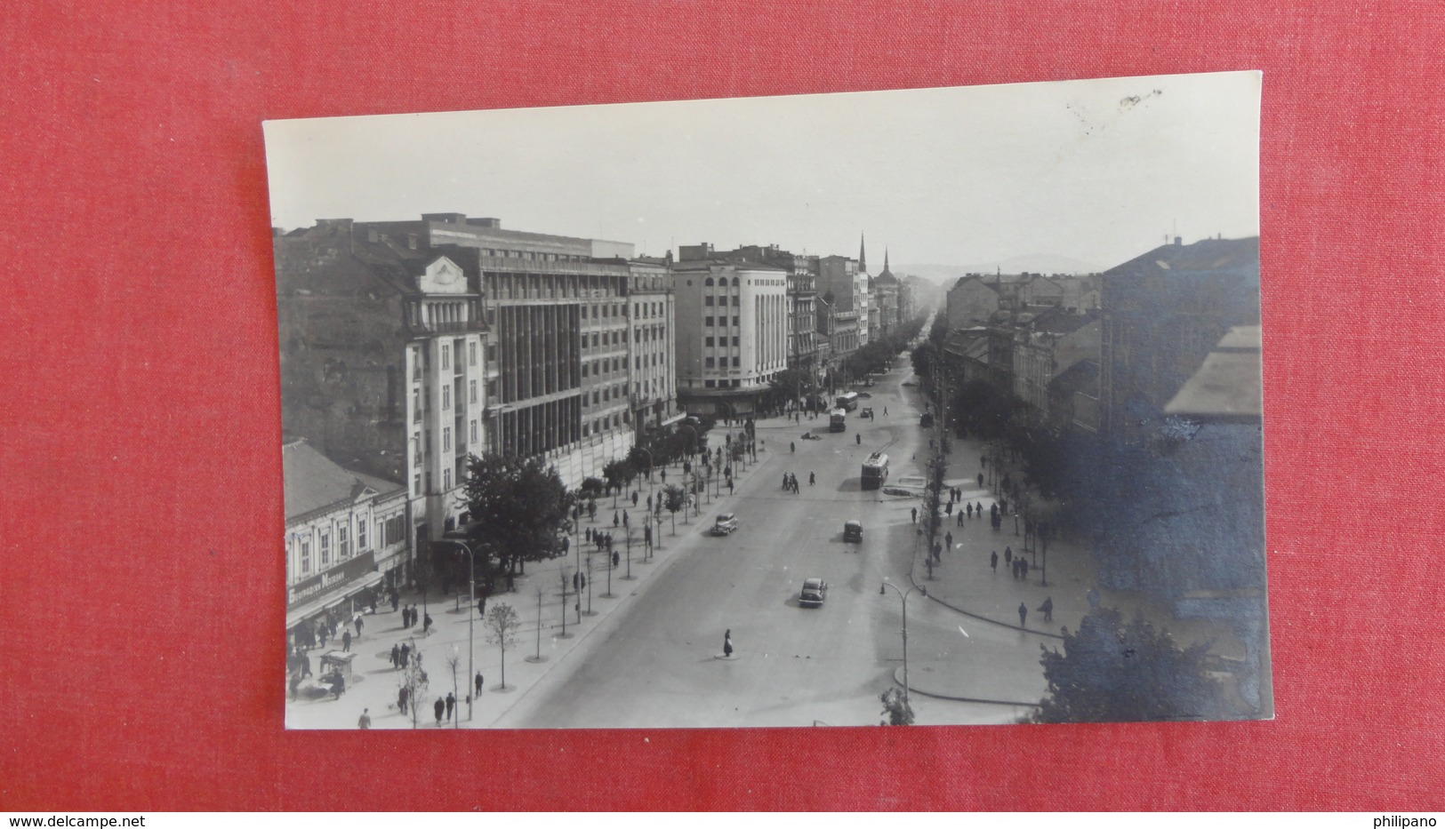 RPPC  Street View   Beorpaa  Belgrade  Belgrade=ref  2665 - Serbia