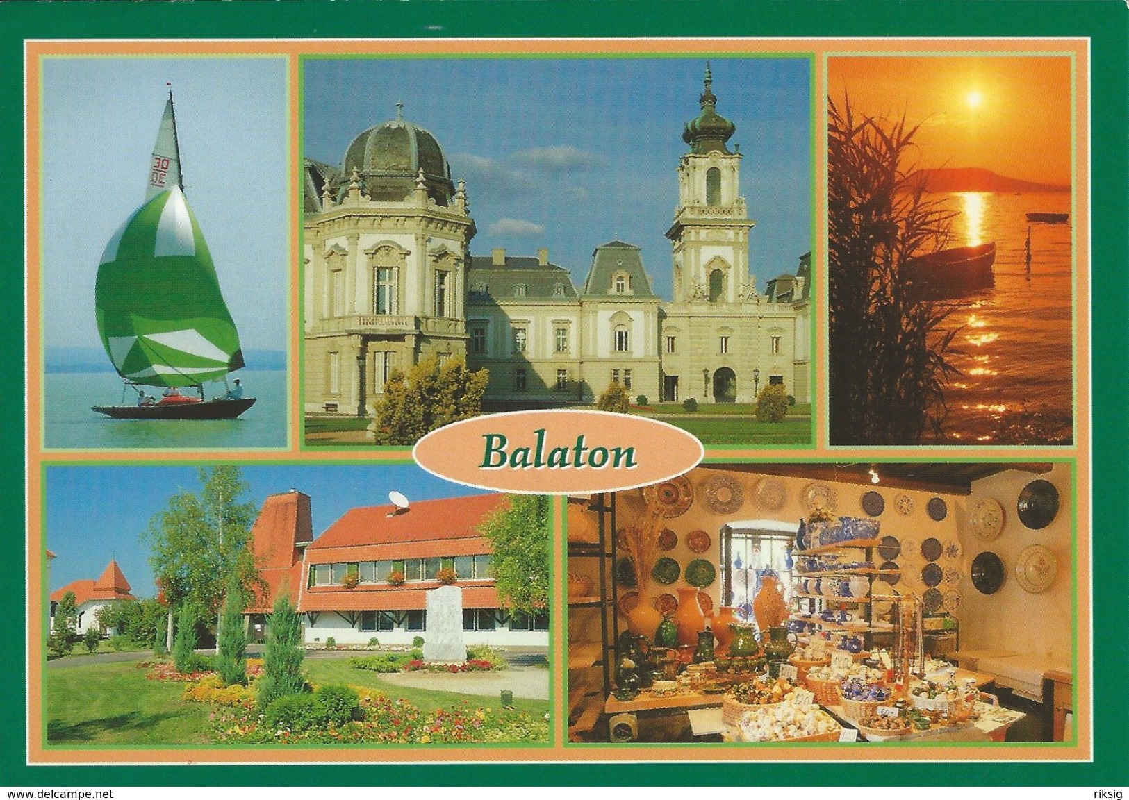 Balaton Views. Hungary. Used 2002.    # 07062 - Hongrie