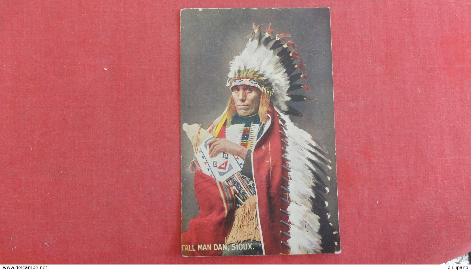 Tall Man Dan  Sioux Ref  2666 - Indiani Dell'America Del Nord