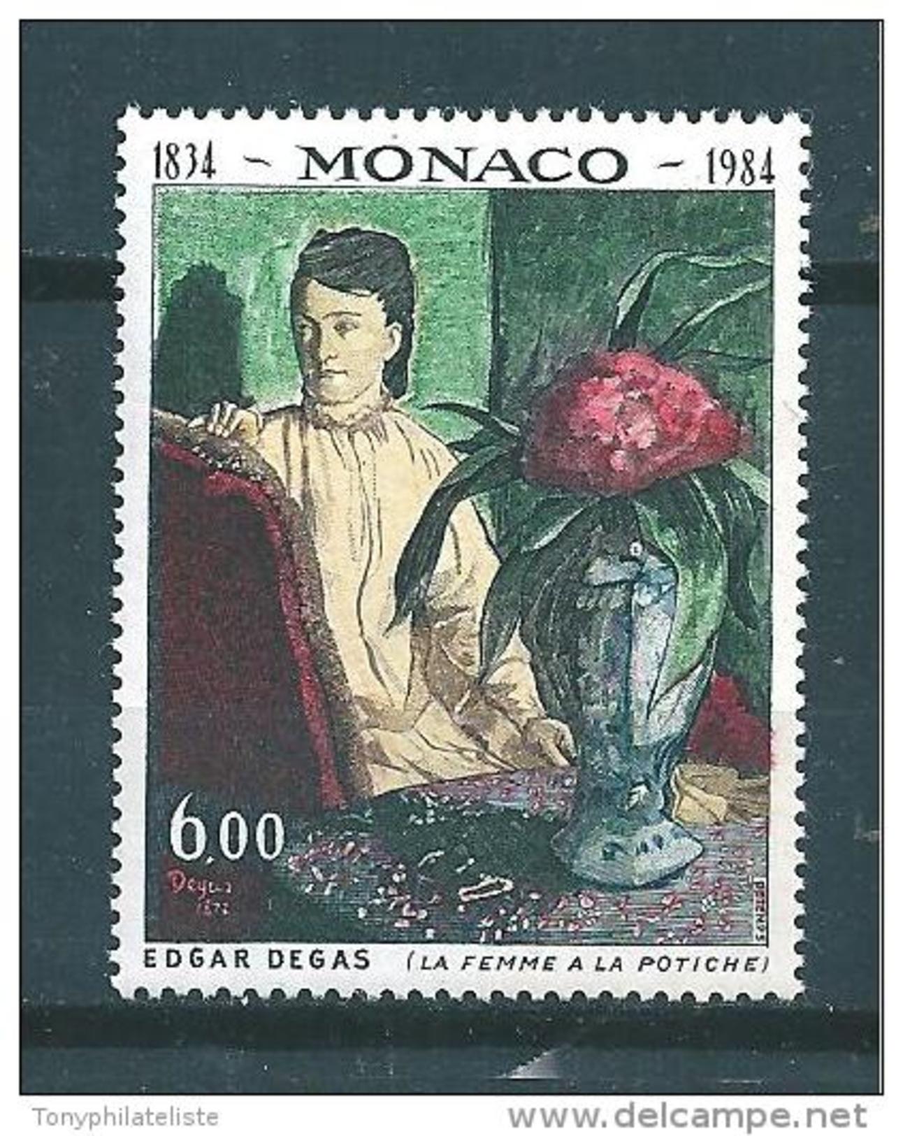 Monaco Timbres De 1984  Neufs **  N°1455  Tableaux - Neufs