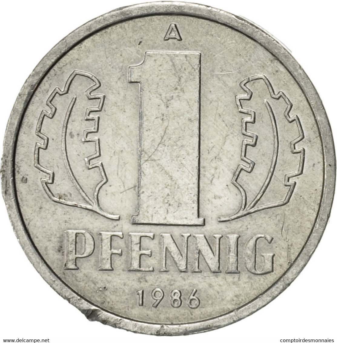 Monnaie, GERMAN-DEMOCRATIC REPUBLIC, Pfennig, 1986, Berlin, SUP, Aluminium - 1 Pfennig