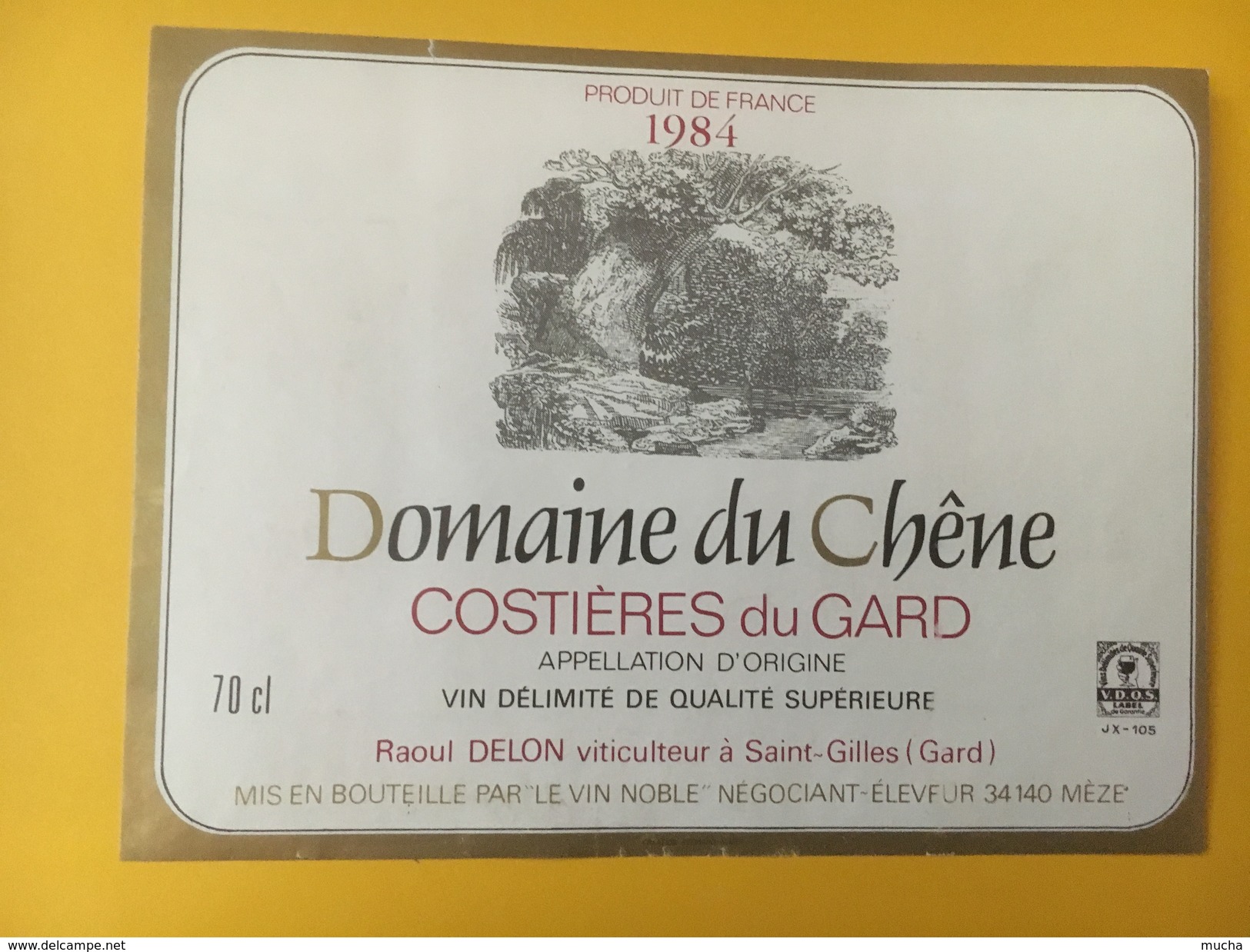 4867 - Domaine Du Chêne 1984 Costières Du Gard - Languedoc-Roussillon