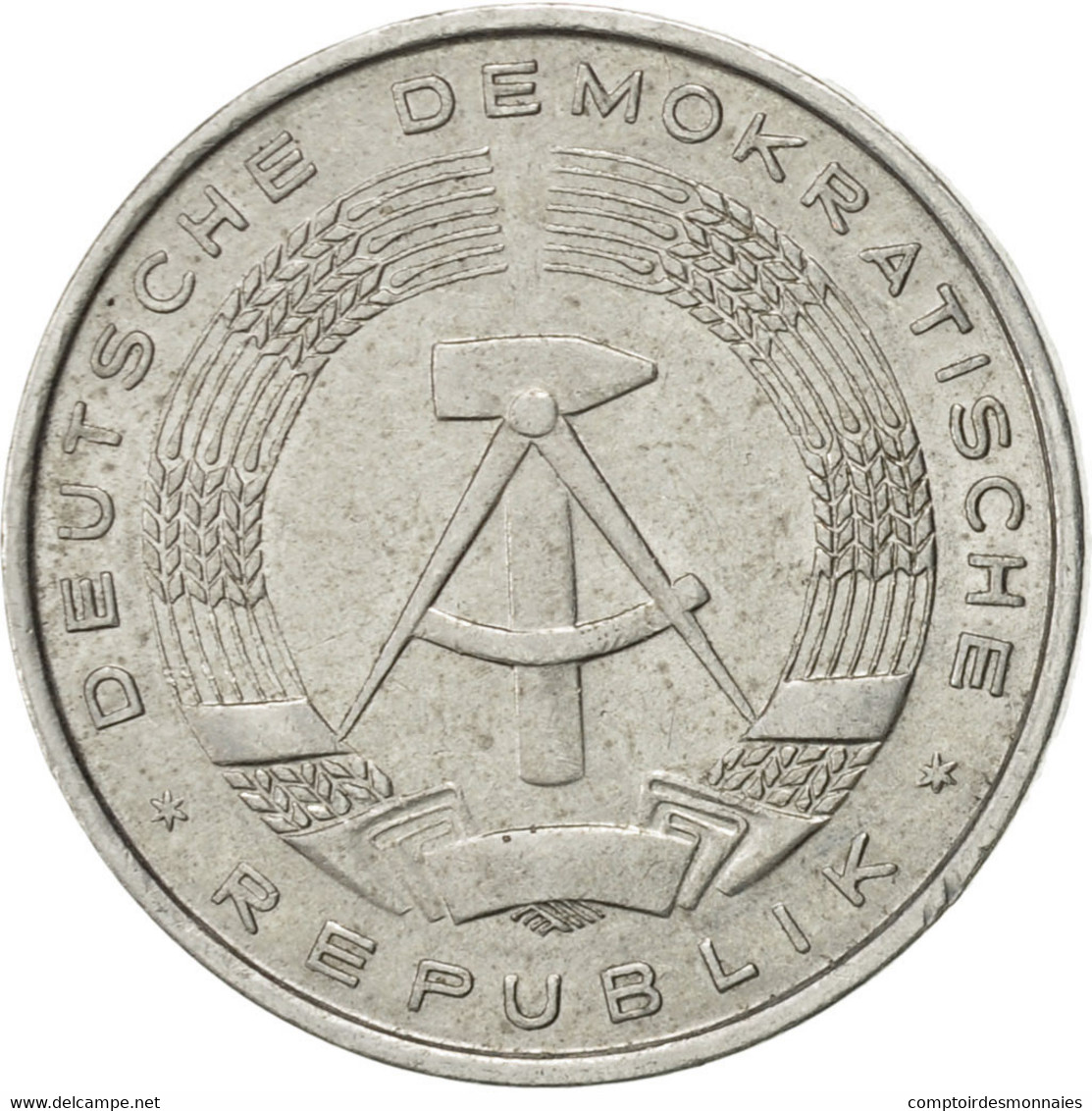 Monnaie, GERMAN-DEMOCRATIC REPUBLIC, 10 Pfennig, 1967, Berlin, TTB+, Aluminium - 10 Pfennig