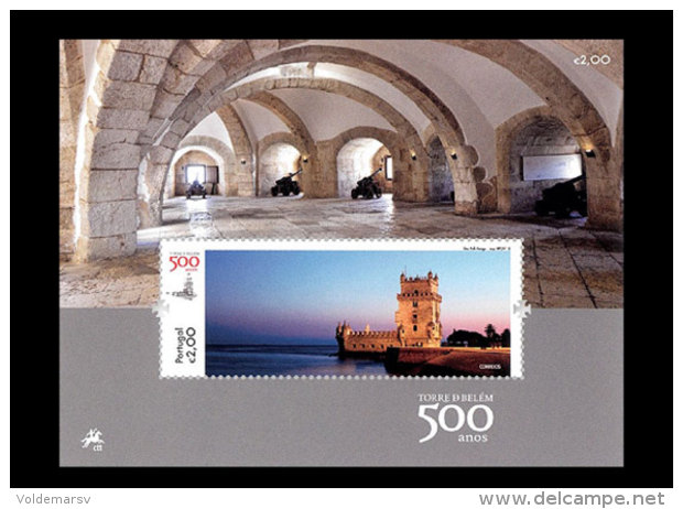 Portugal 2015 Mih. 4048 (Bl.377) UNESCO World Heritage. Belém Tower MNH ** - Ungebraucht