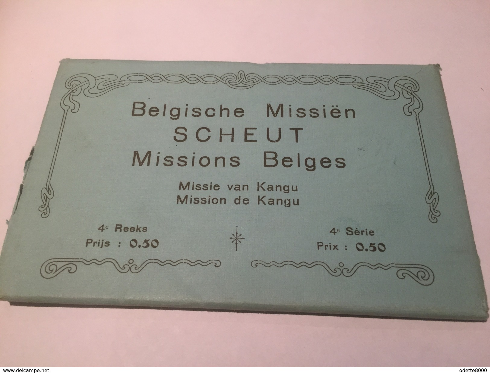 Boekje Met 12 Postkaarten Kangu Belgische Missiën Scheut  A7384 - Non Classés