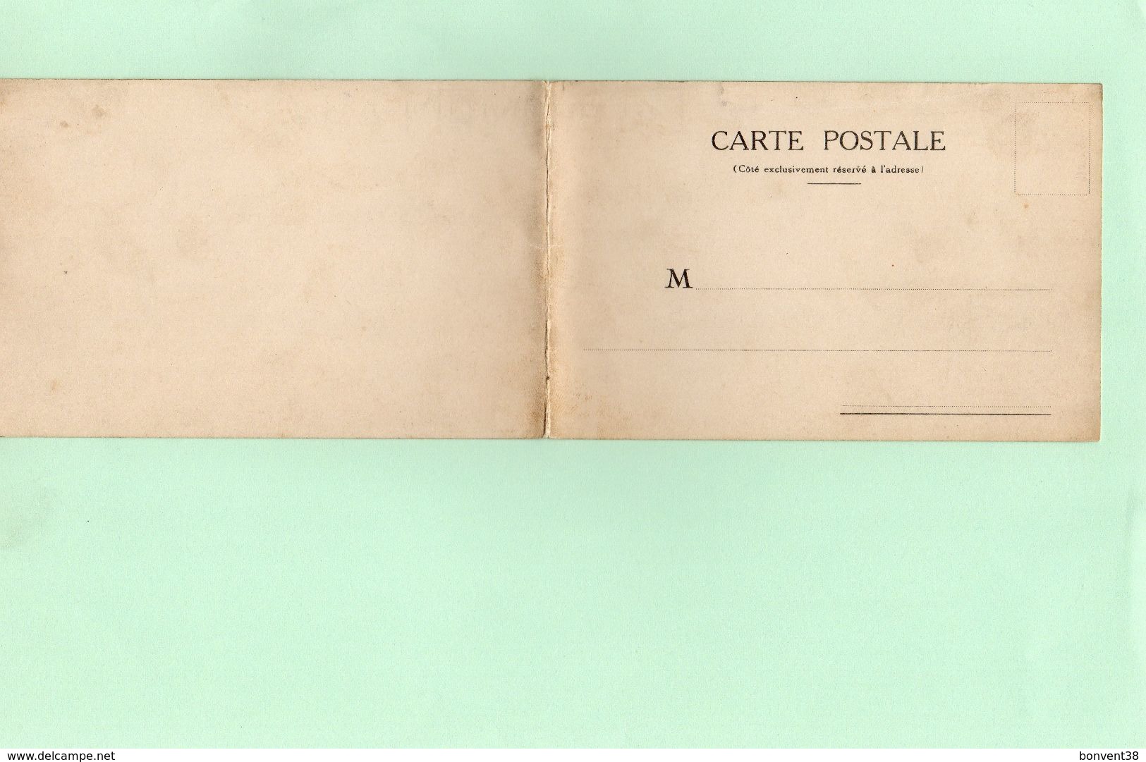 D1808 - Carte Postale Double - Erquelinnes Le 23 Février 1928 - 14e PROMO - Erquelinnes