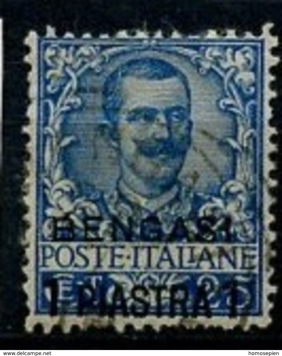 Levant Bureau Italien - Levante Bengazi 1901 N°1 - Michel N°1 (o) - 1pis25c Victor Emmanuel III - Libye
