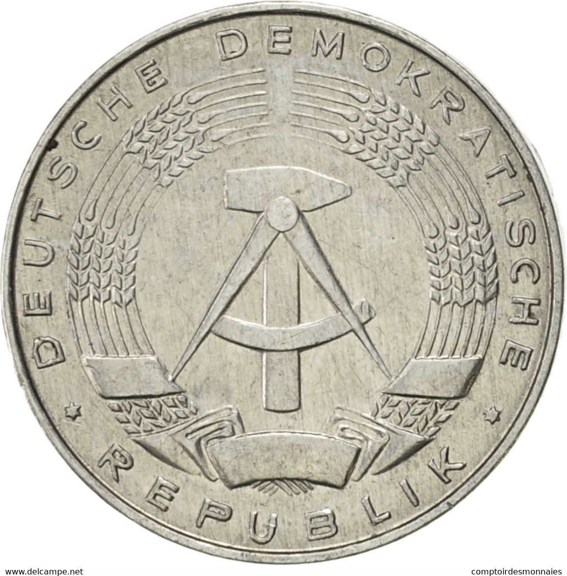Monnaie, GERMAN-DEMOCRATIC REPUBLIC, Pfennig, 1975, Berlin, SUP, Aluminium - 1 Pfennig