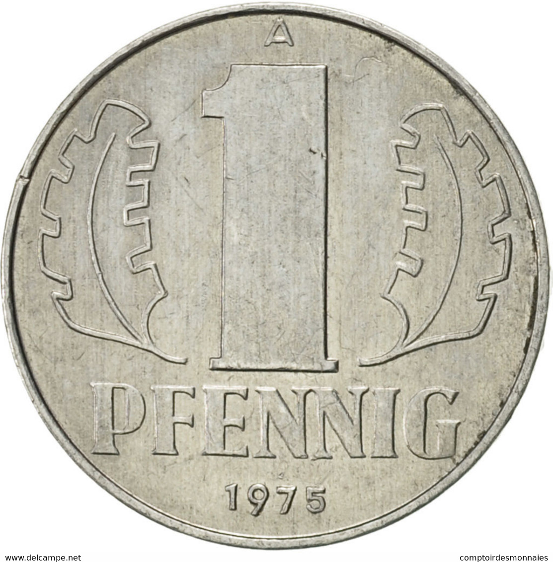 Monnaie, GERMAN-DEMOCRATIC REPUBLIC, Pfennig, 1975, Berlin, SUP, Aluminium - 1 Pfennig