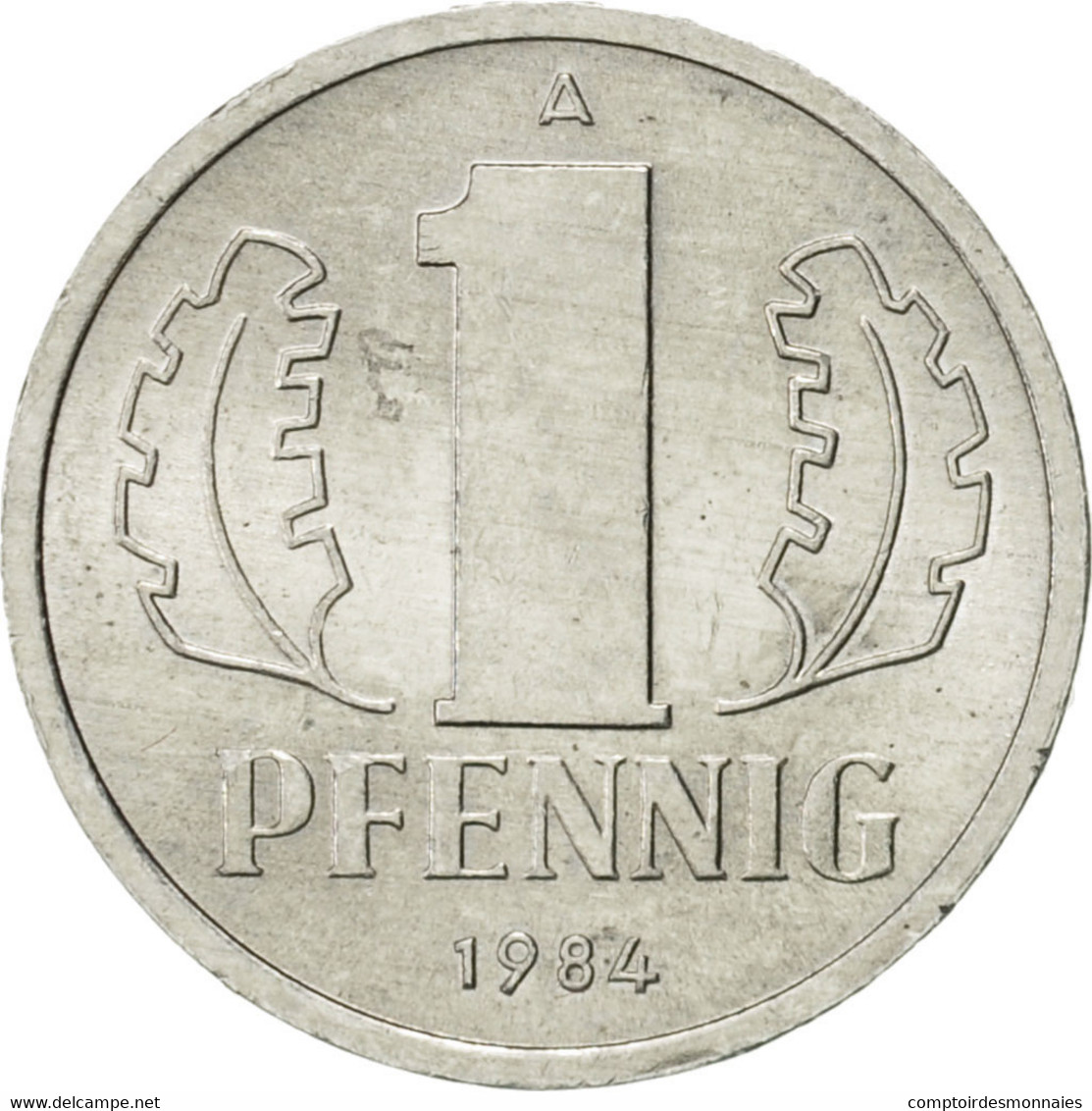 Monnaie, GERMAN-DEMOCRATIC REPUBLIC, Pfennig, 1984, Berlin, SUP, Aluminium - 1 Pfennig