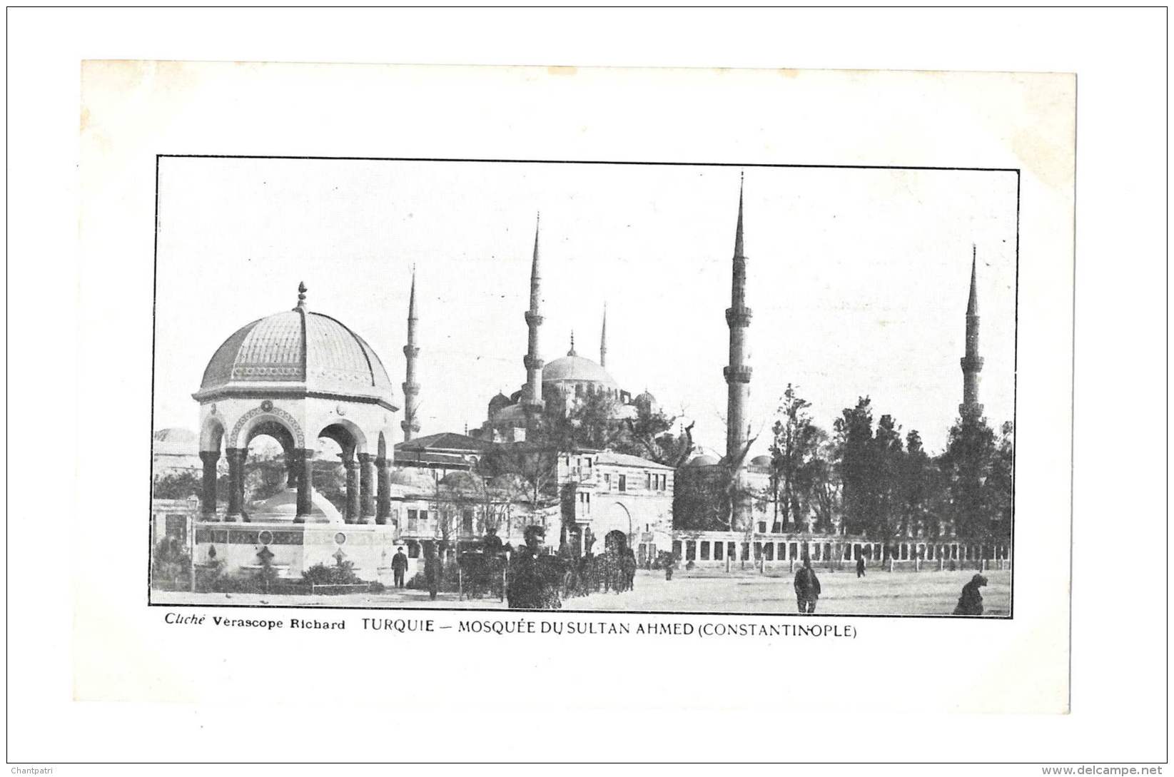 Chocolat Du Planteur - Cliché Verascope Richard - Turquie - Mosquée Du Sultan Ahmed - 2 - Pubblicitari