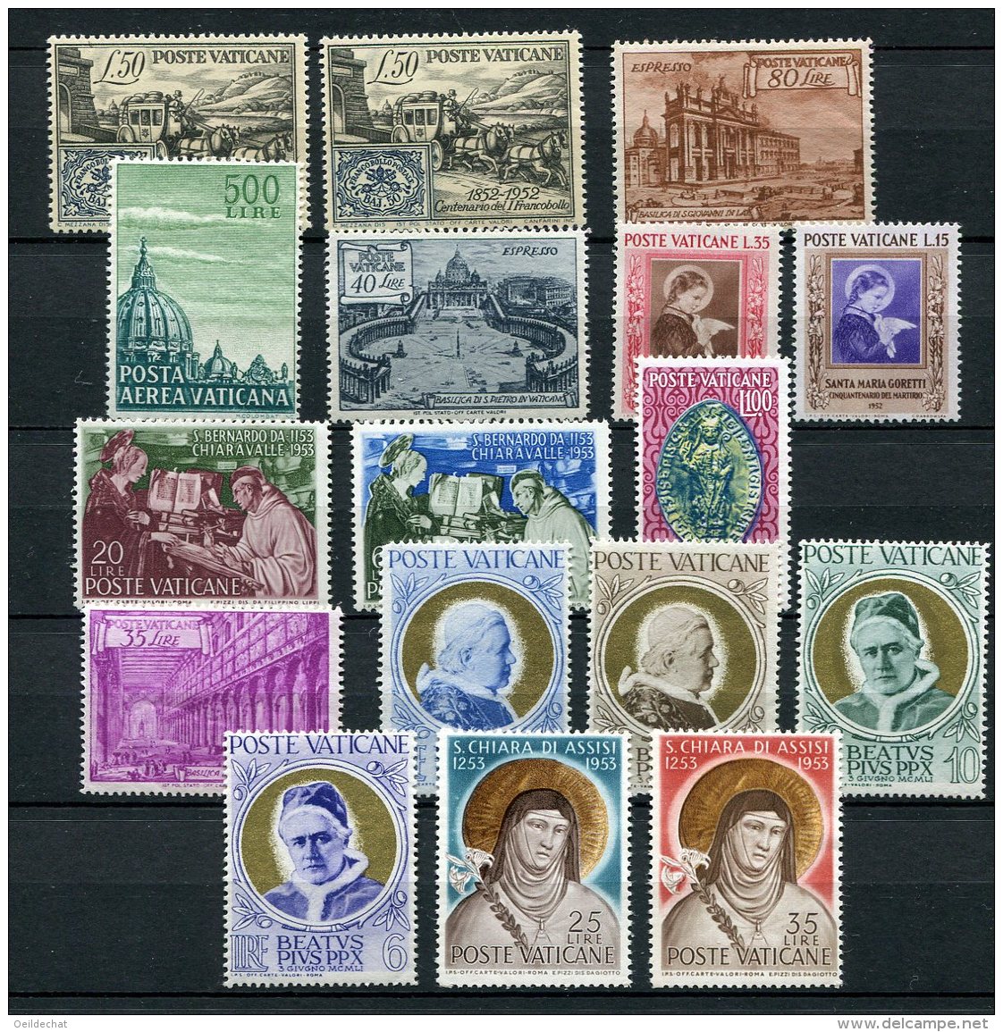 4063   VATICAN  Collection **   N° 147, 163/66, 173, 174/5, 187/8, 189/90, 191, PA 33, Express 11/12  TTB  A SAISIR !!!! - Collections