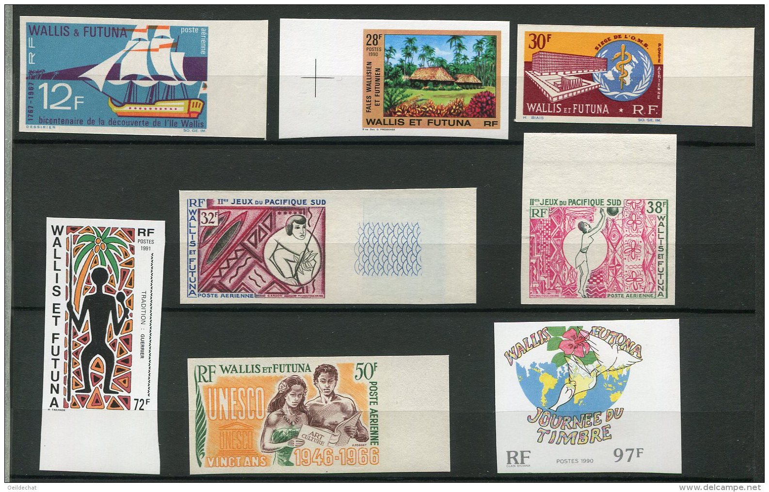 4079  WALLIS ET FUTUNA    Lot  **      Non Dentelé        SUPERBE - Collections, Lots & Séries