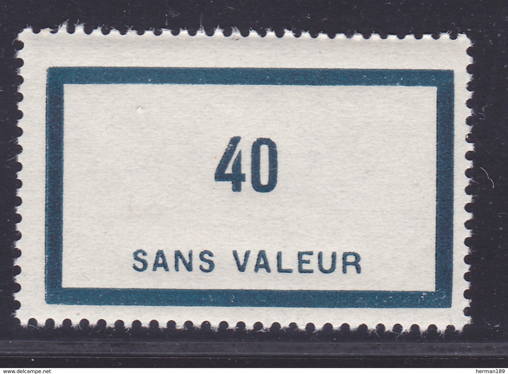 FRANCE FICTIF N°  F89 ** MNH Timbre Neuf Sans Charnière, TB - Fictifs