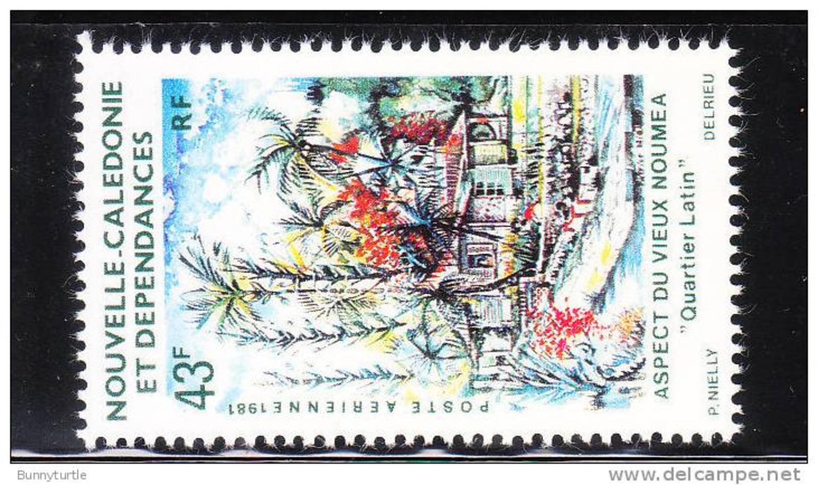 New Caledonia 1981 Old Noumea Latin Quarter MNH - Unused Stamps