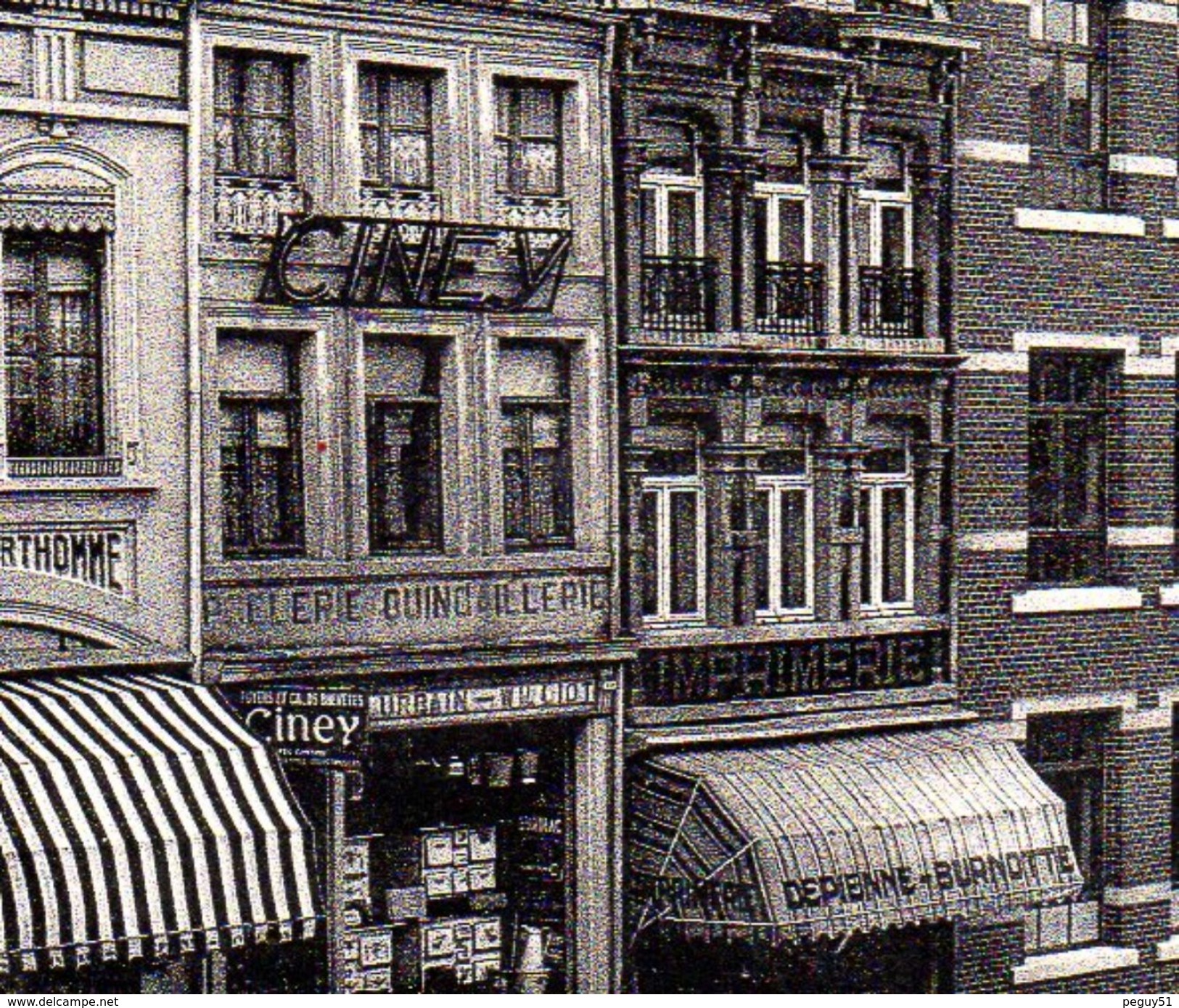 Bastogne. Pensionnat Des Soeurs De Notre Dame. Façade Rue Du Sablon. Imprimerie Depienne-Burnotte. 1945 - Bastogne