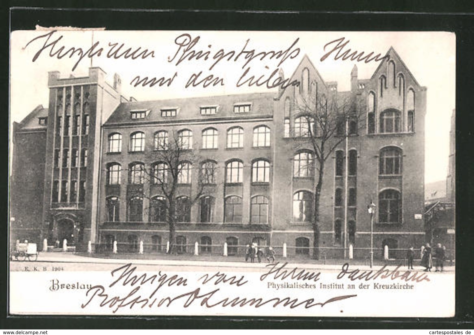 CPA Breslau, Physikalisches Institut An Der Kreuzkirche - Schlesien