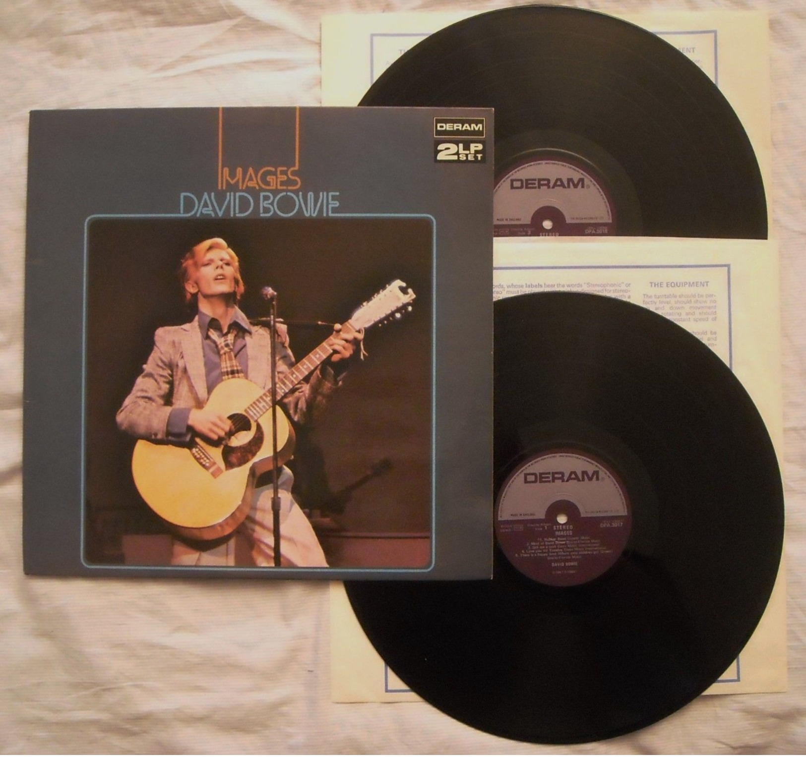 DAVID BOWIE - IMAGES - Stampa UK - 2 LP - MINT - Rock