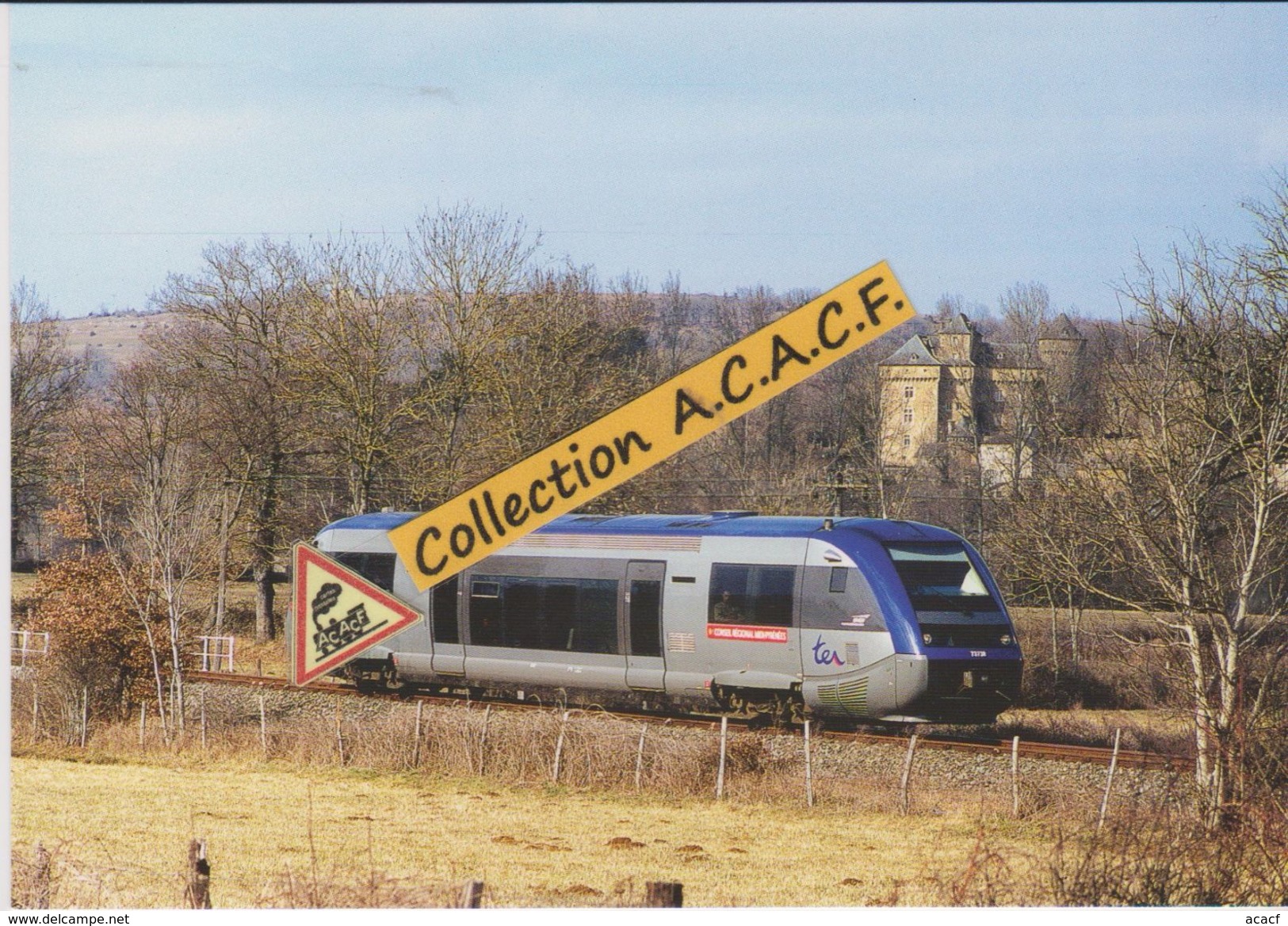 Autorail X 73738 (TER Rodez-Millau), à Montrozier (12) - - Other & Unclassified