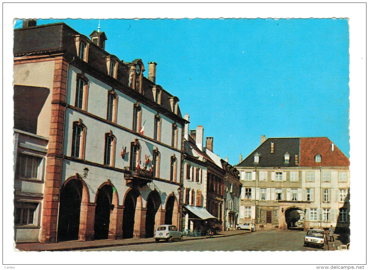 17615  CPM  SENONES  : L'Hôtel De Ville , Carte Photo 1967 !  ACHAT DIRECT !! - Senones
